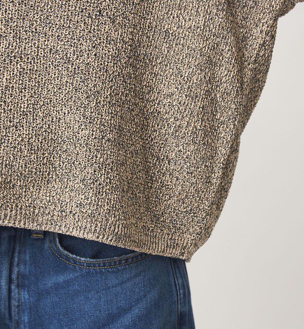 UNITED ARROWS green label relaxing「メランジ スキッパー ニット」|ニット・セーター|