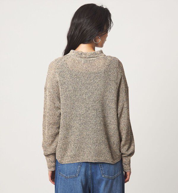 UNITED ARROWS green label relaxing「メランジ スキッパー ニット」|ニット・セーター|
