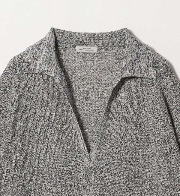 UNITED ARROWS green label relaxing「メランジ スキッパー ニット」|ニット・セーター|