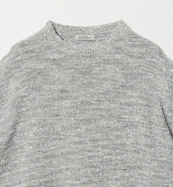 UNITED ARROWS green label relaxing「メタリック ハーフスリーブ プルオーバー ニット」|ニット・セーター|