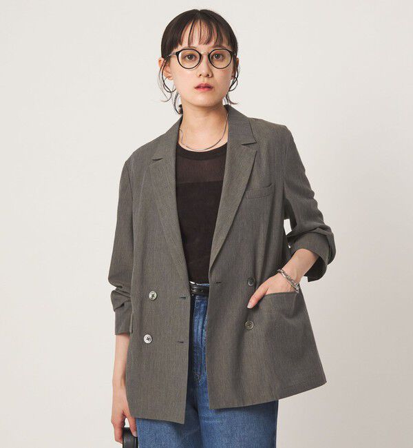 UNITED ARROWS green label relaxing「FAbRICA ダブルジャケット」|テーラードジャケット|