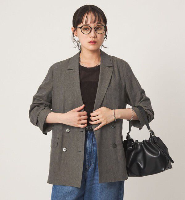 UNITED ARROWS green label relaxing「FAbRICA ダブルジャケット」|テーラードジャケット|