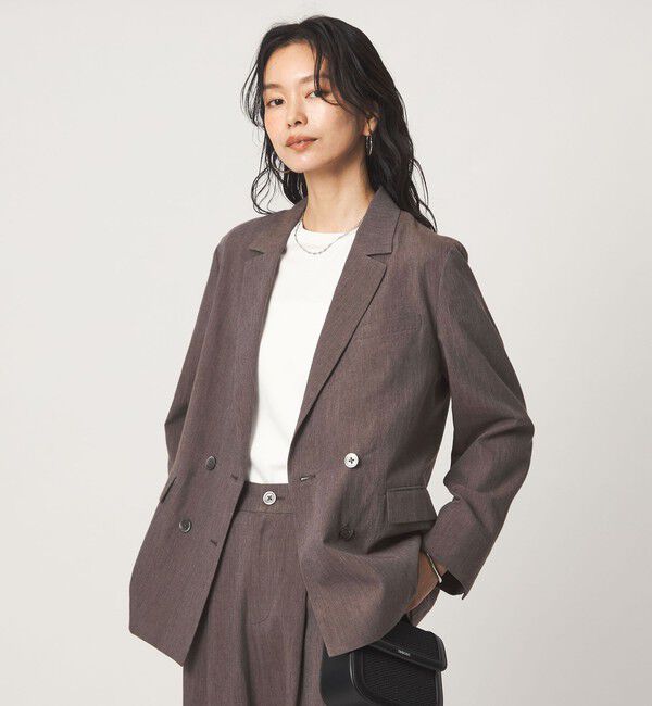 UNITED ARROWS green label relaxing「FAbRICA ダブルジャケット」|テーラードジャケット|