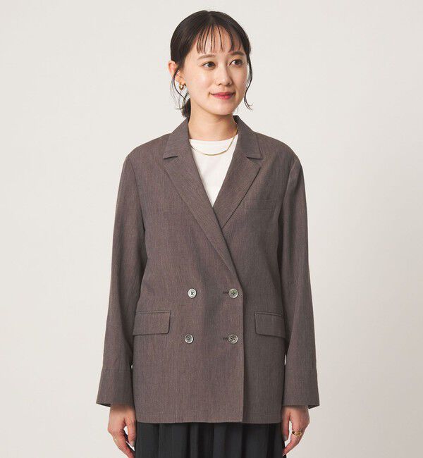 UNITED ARROWS green label relaxing「FAbRICA ダブルジャケット」|テーラードジャケット|