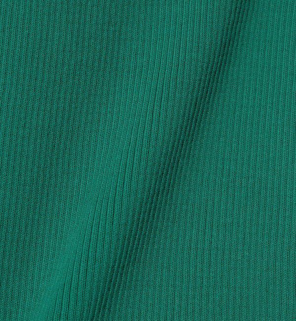 UNITED ARROWS green label relaxing「＜1_OF MINE＞リブ クルーネック 5分袖 ニット プルオーバー マシンウォッシャブル」|ニット・セーター|