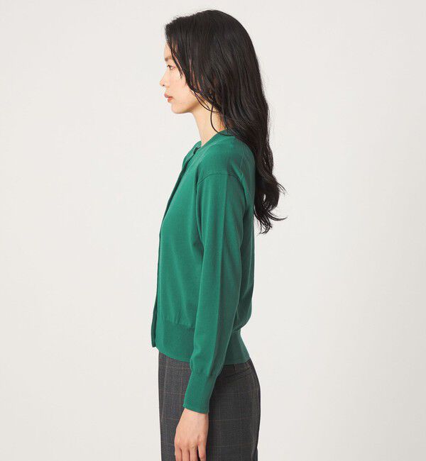 UNITED ARROWS green label relaxing「＜1_OF MINE＞クルーネック ニット カーディガン マシンウォッシャブル」|カーディガン|
