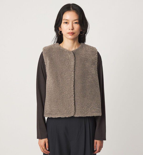 UNITED ARROWS green label relaxing「ボア ベスト」|ベスト・ジレ|