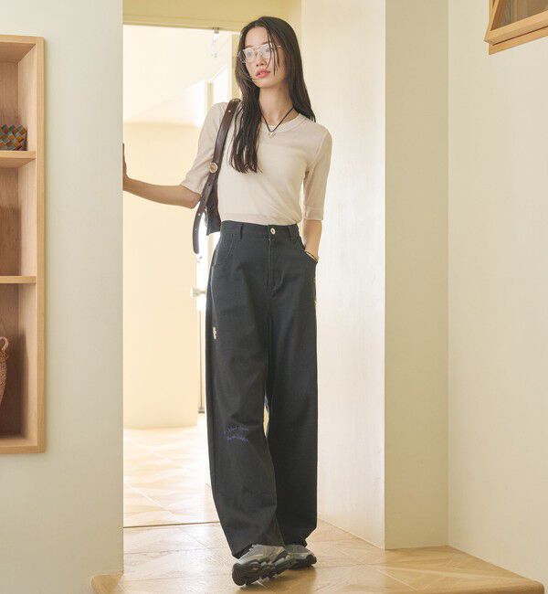 BEAUTY&YOUTH UNITED ARROWS「ポリエステル 2WAY コンパクトカットソー」|Tシャツ・カットソー|