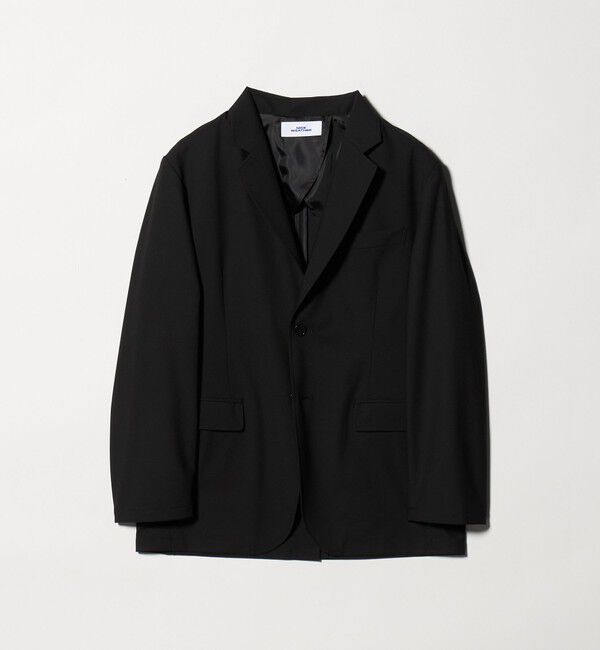 NICE WEATHER「＜NICE WEATHER＞トロ 2B ジャケット/WOMEN」|テーラードジャケット|BLACK