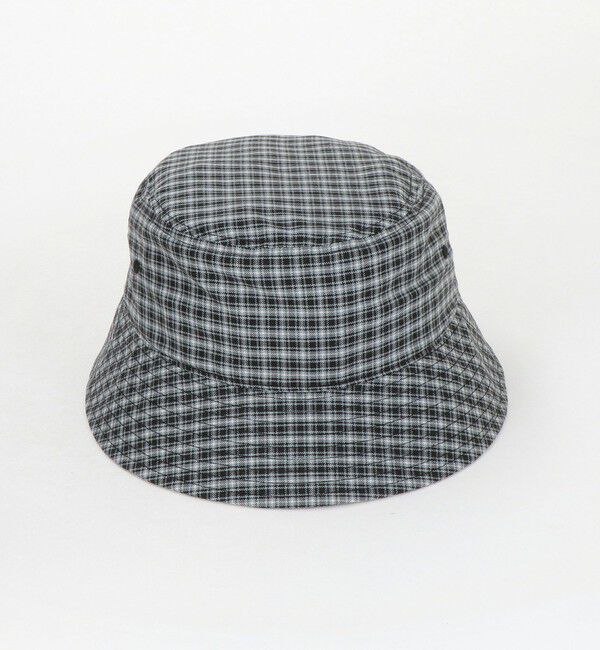 STEVEN ALAN「＜Steven Alan＞ ドレープ オックス チェック バケット ハット」|ハット|