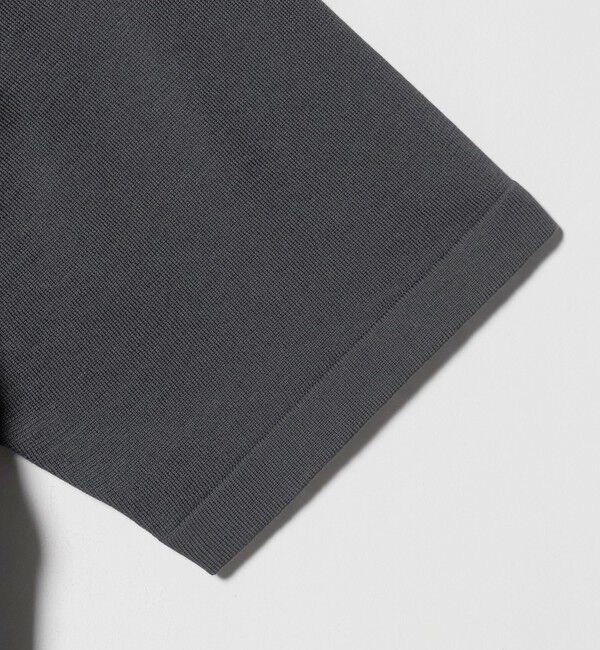 BEAUTY&YOUTH UNITED ARROWS「クレイジーパターン ギマ ショートスリーブ ポロニット ウォッシャブル」|ニット・セーター|