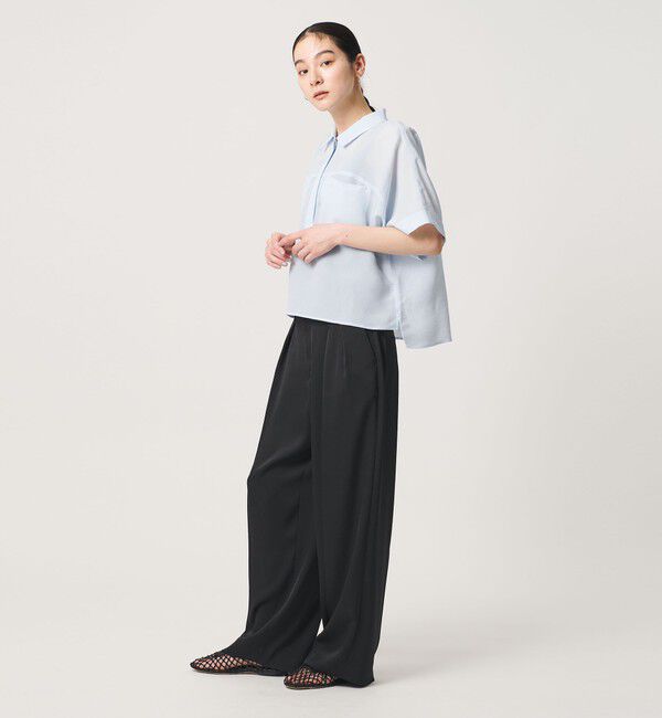 BEAUTY&YOUTH UNITED ARROWS「レーヨンポリエステル ストライプ チュニック」|シャツ・ブラウス|
