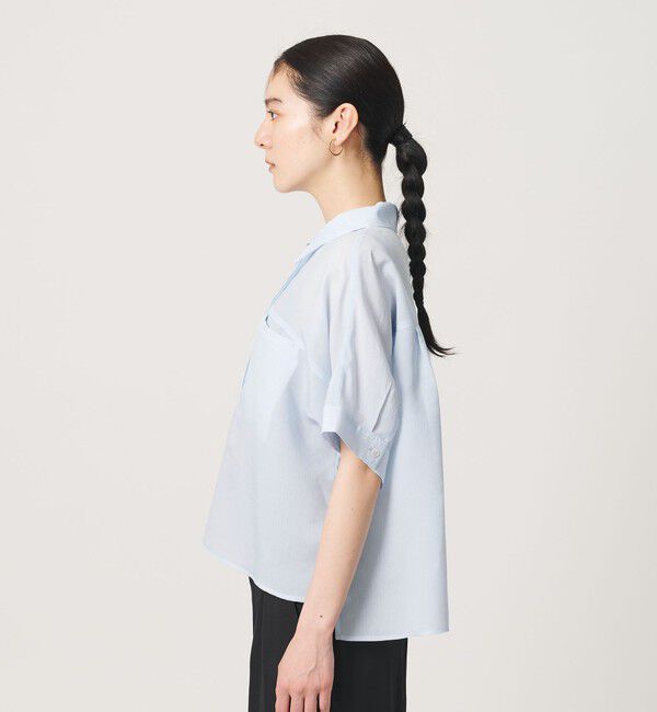 BEAUTY&YOUTH UNITED ARROWS「レーヨンポリエステル ストライプ チュニック」|シャツ・ブラウス|