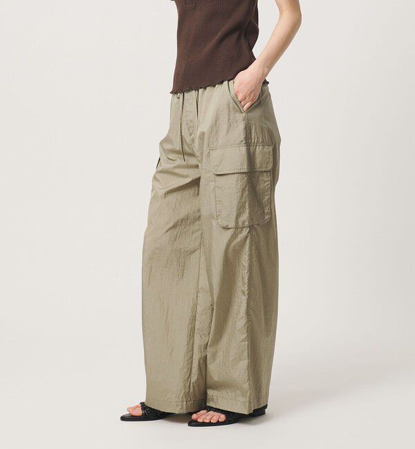 BEAUTY&YOUTH UNITED ARROWS「ナイロン ドローストリング カーゴパンツ」|カーゴ|