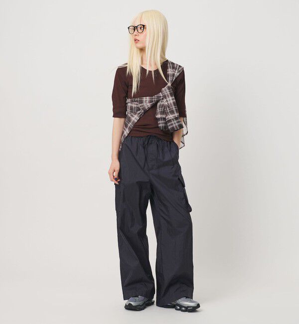 BEAUTY&YOUTH UNITED ARROWS「ナイロン ドローストリング カーゴパンツ」|カーゴ|