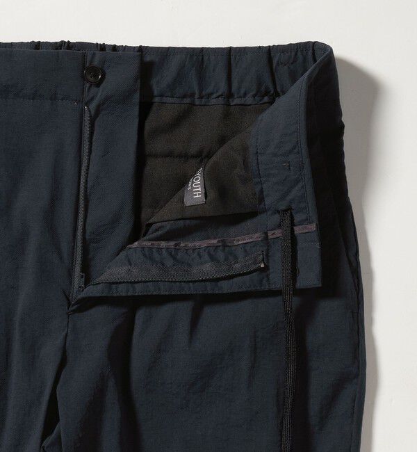 BEAUTY&YOUTH UNITED ARROWS「MIXTURE ナイロン 1プリーツ テーパード パンツ NO.5 ヨコストレッチ 撥水機能 ウォッシャブル セットアッ」|チノ|