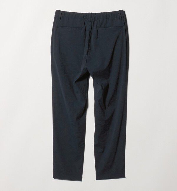 BEAUTY&YOUTH UNITED ARROWS「MIXTURE ナイロン 1プリーツ テーパード パンツ NO.5 ヨコストレッチ 撥水機能 ウォッシャブル セットアッ」|チノ|