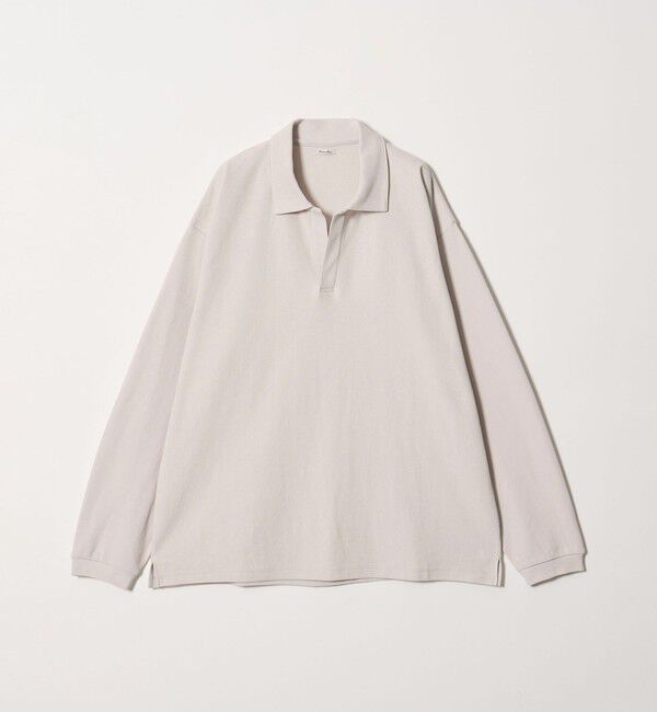 STEVEN ALAN「＜Steven Alan＞ カノコ スキッパー」|ポロシャツ|NATURAL