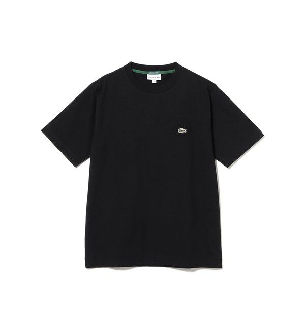 BEAMS「【別注】LACOSTE / バッジ Tシャツ」|Tシャツ・カットソー|