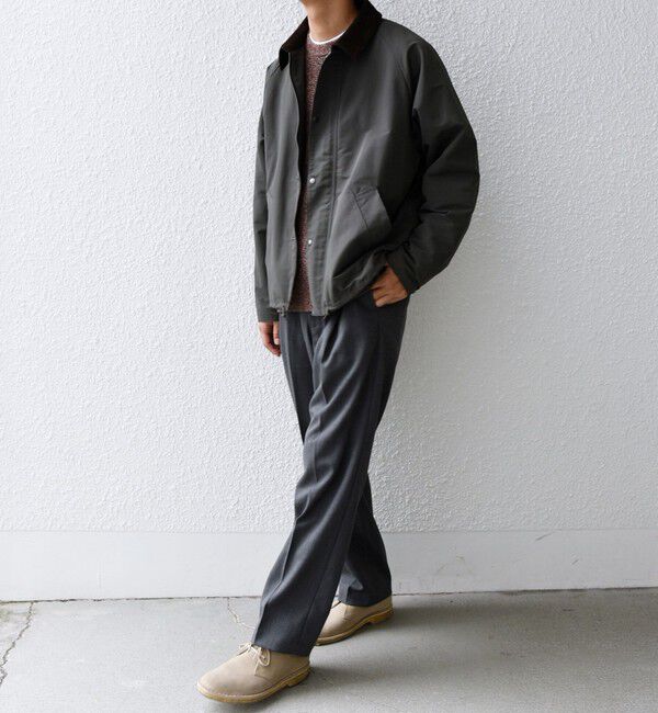 SHIPS any「【SHIPS any 別注】Bollington: ショート ハンティングジャケット 25SS◇」|ブルゾン・スタジャン|