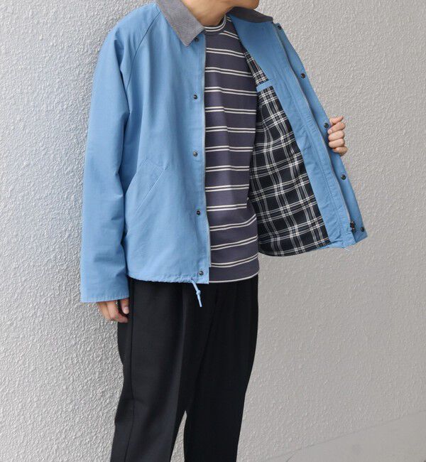 SHIPS any「【SHIPS any 別注】Bollington: ショート ハンティングジャケット 25SS◇」|ブルゾン・スタジャン|