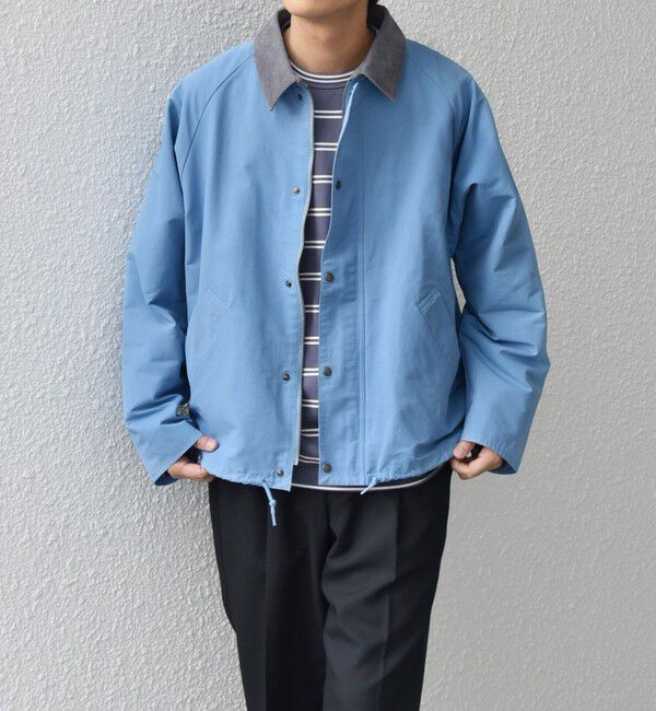 SHIPS any「【SHIPS any 別注】Bollington: ショート ハンティングジャケット 25SS◇」|ブルゾン・スタジャン|