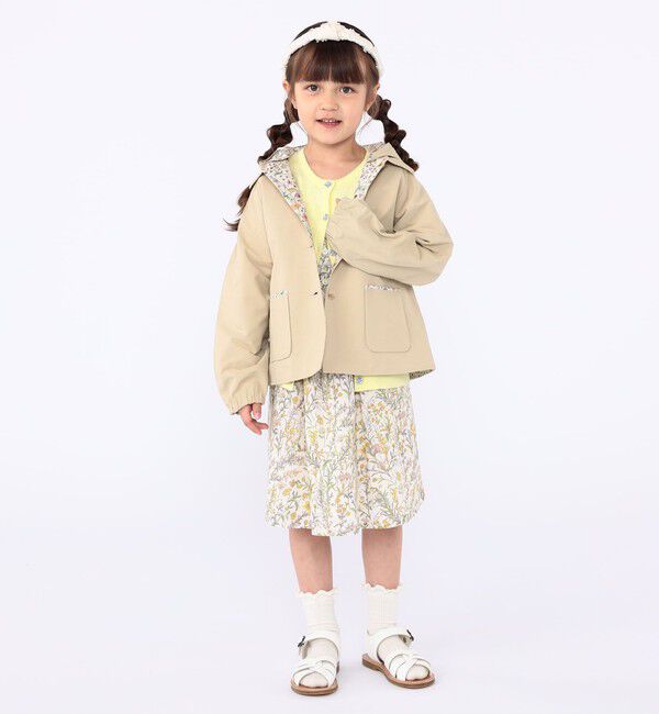 SHIPS KIDS「SHIPS KIDS:100～130cm / リバティ 半袖 ワンピース」|ワンピース|