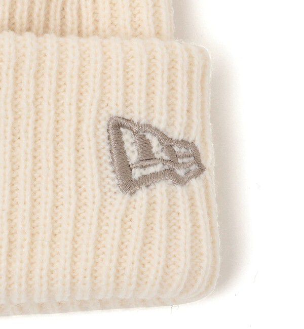 SHIPS any「NEW ERA: ポンポン ワンポイント 刺繍 リブ ニットキャップ <KIDS>」|ニット帽|