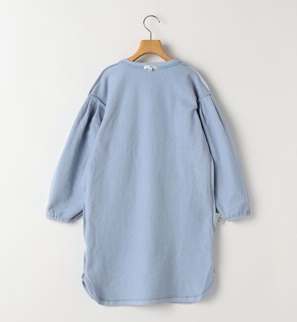 SHIPS KIDS「SHIPS KIDS:140～150cm / カレッジロゴ フラワー 刺繍 スウェット ワンピース」|ワンピース|