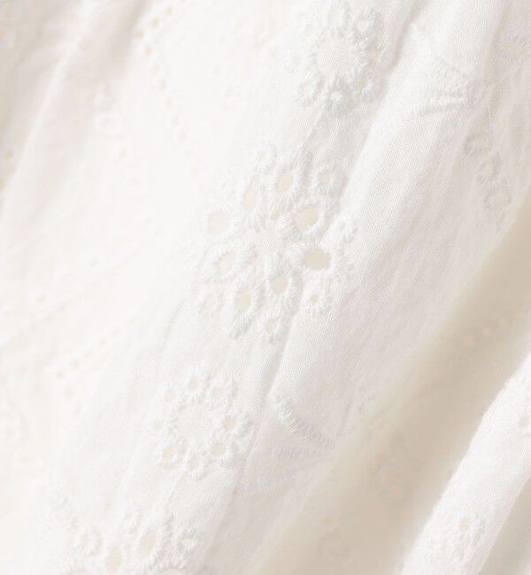 SHIPS KIDS「SHIPS KIDS:140～150cm / レース エンブロイダリー ワンピース」|ワンピース|