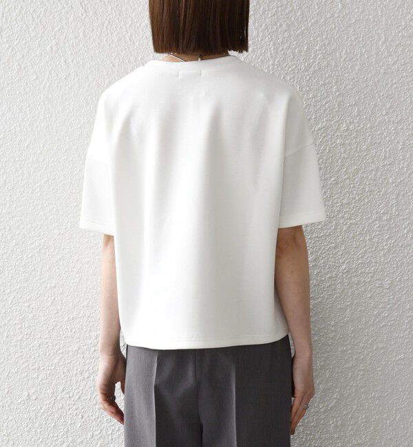 SHIPS any「SHIPS any:〈洗濯機可能〉エンブロイダリー ショートスリーブ プルオーバー」|Tシャツ・カットソー|