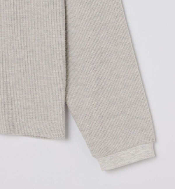 SHIPS「City Ambient Products: ブラッシュド ワッフル ロングスリーブ」|Tシャツ・カットソー|