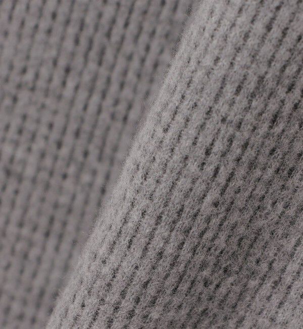 SHIPS「City Ambient Products: ブラッシュド ワッフル ロングスリーブ」|Tシャツ・カットソー|