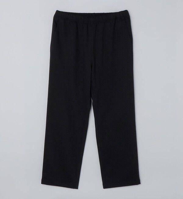 SHIPS「City Ambient Products: THIS IS EASY POLYESTER WOOL PANT」|その他|ブラック