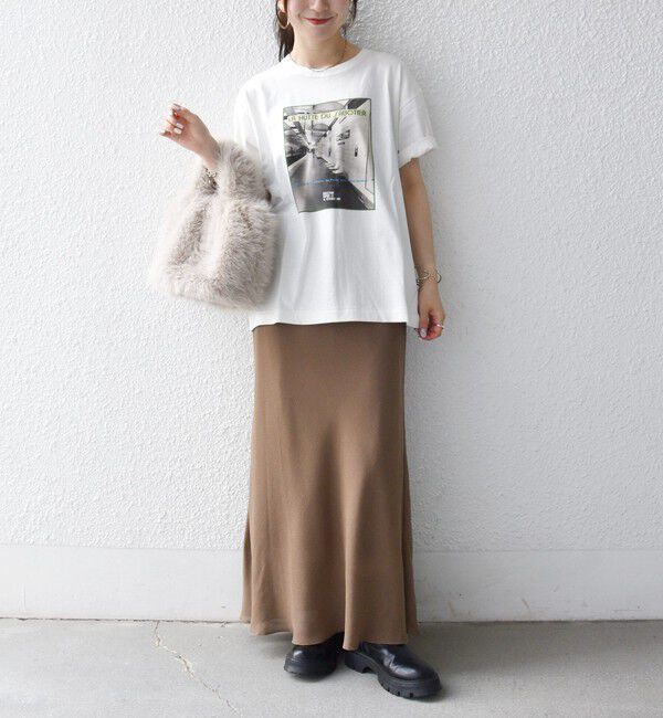 SHIPS any「《予約》SHIPS any:〈洗濯機可能〉メッシュ ナロー スカート 26AW」|スカート|