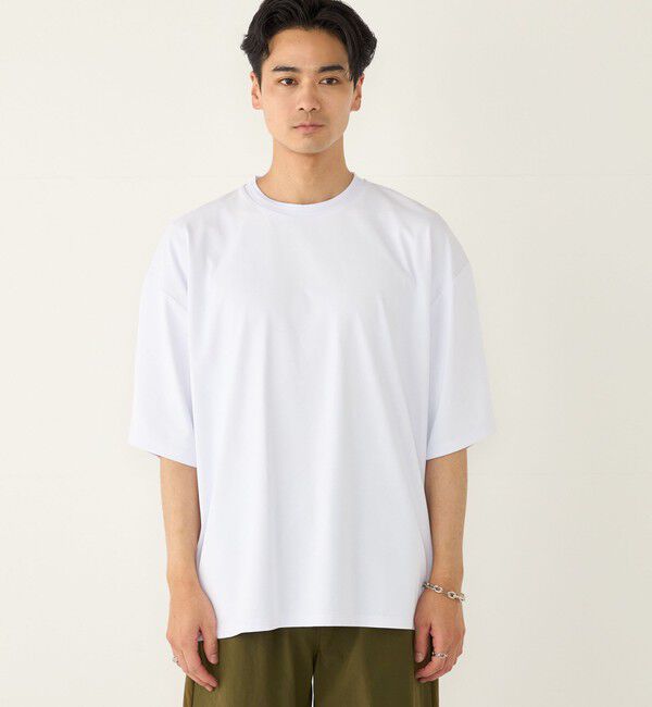 SHIPS Colors 「SHIPS Colors:〈汗染み防止・遮熱・吸水速乾・UVカット〉ルーズ シルエット T」|Tシャツ・カットソー|