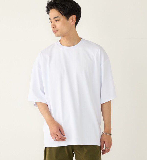 SHIPS Colors 「SHIPS Colors:〈汗染み防止・遮熱・吸水速乾・UVカット〉ルーズ シルエット T」|Tシャツ・カットソー|