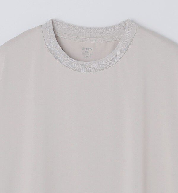 SHIPS Colors 「SHIPS Colors:〈汗染み防止・遮熱・吸水速乾・UVカット〉ルーズ シルエット T」|Tシャツ・カットソー|