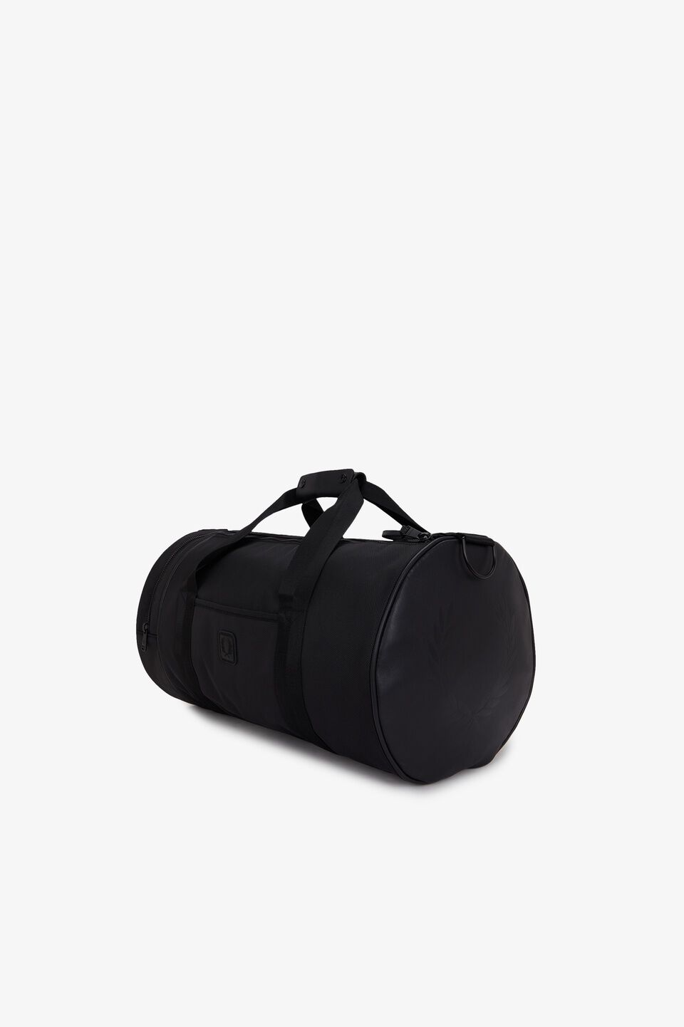 FRED PERRY 「Black Canvas Large Barrel Bag／ブラックキャンバスラージバレルバッグ」|その他|