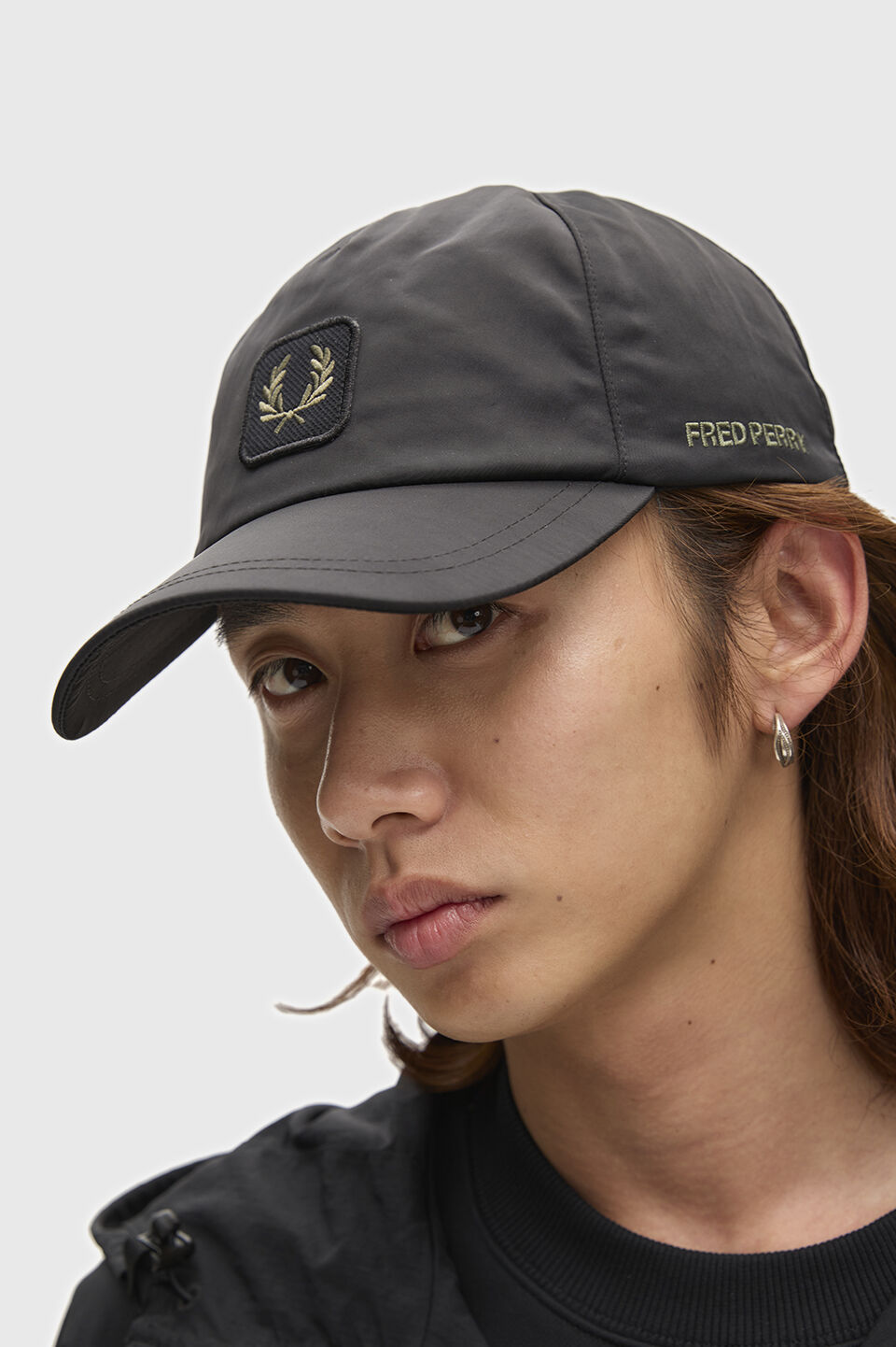 FRED PERRY 「FRED PERRY／Crinkle Nylon Cap／ナイロンキャップ」|キャップ・キャスケット|