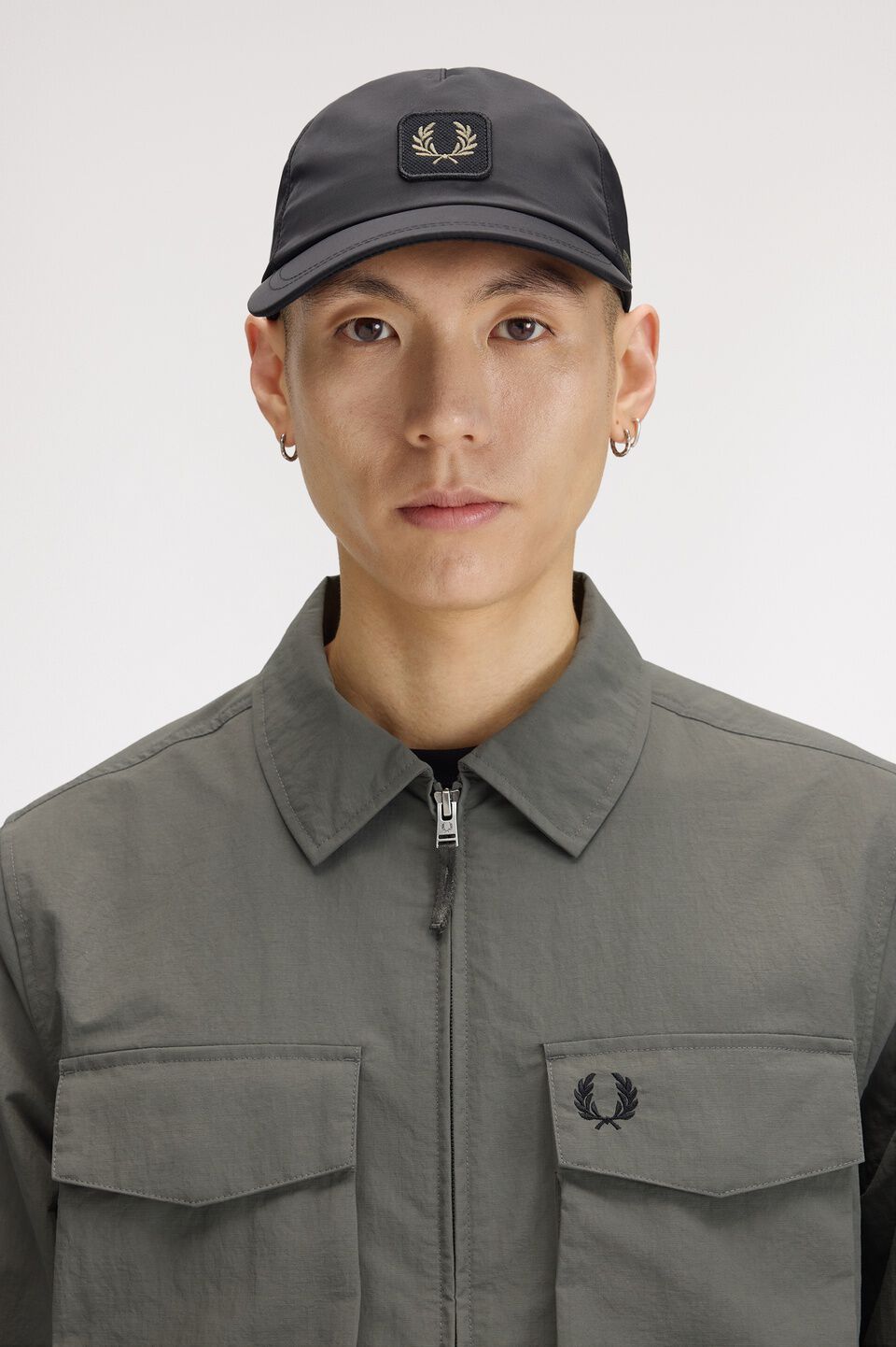FRED PERRY 「FRED PERRY／Crinkle Nylon Cap／ナイロンキャップ」|キャップ・キャスケット|