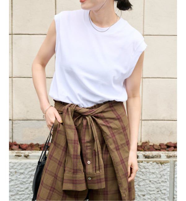 OUTDOOR PRODUCTS Usual Things「追加2 ハイツイストコットンノースリTEE」|Tシャツ・カットソー|