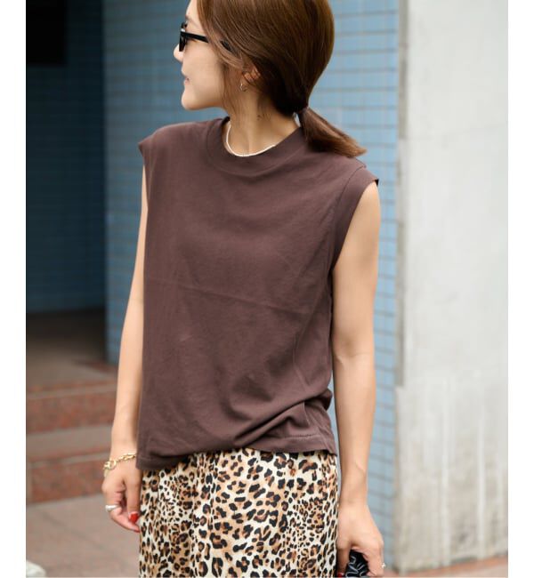OUTDOOR PRODUCTS Usual Things「追加2 ハイツイストコットンノースリTEE」|Tシャツ・カットソー|