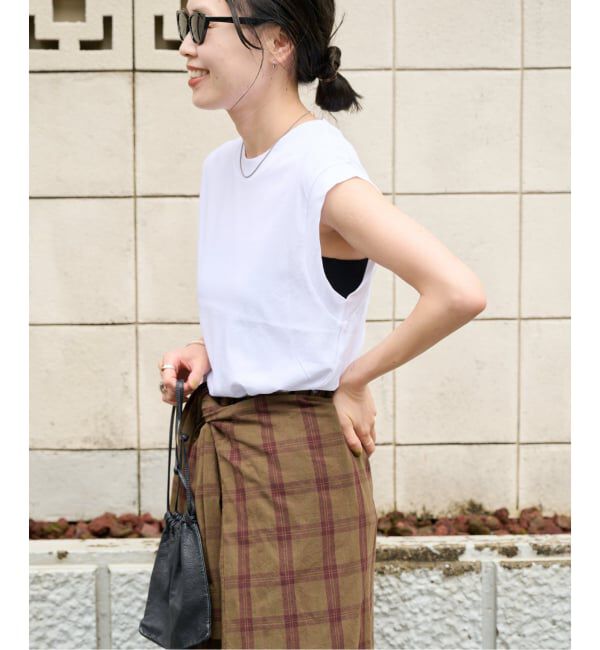 OUTDOOR PRODUCTS Usual Things「追加2 ハイツイストコットンノースリTEE」|Tシャツ・カットソー|