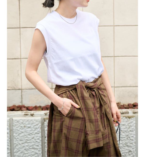 OUTDOOR PRODUCTS Usual Things「追加2 ハイツイストコットンノースリTEE」|Tシャツ・カットソー|