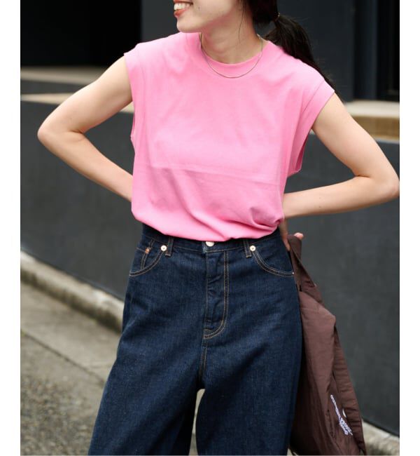 OUTDOOR PRODUCTS Usual Things「追加2 ハイツイストコットンノースリTEE」|Tシャツ・カットソー|