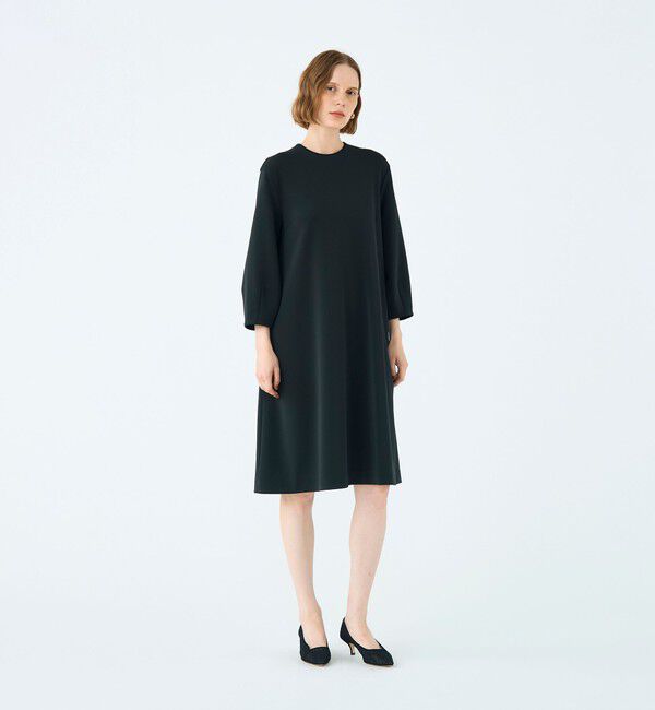 Ballsey「エラスティックジャージー Aラインワンピース」|ワンピース|