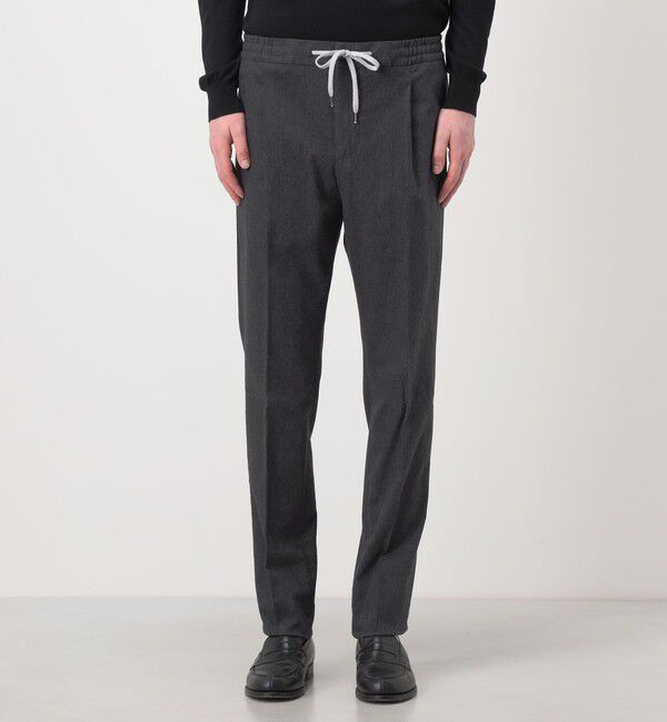 TOMORROWLAND BUYING WEAR「PT TORINO SOFT 1P JOGGER コットンストレッチ 1プリーツイージースラックス」|スラックス|