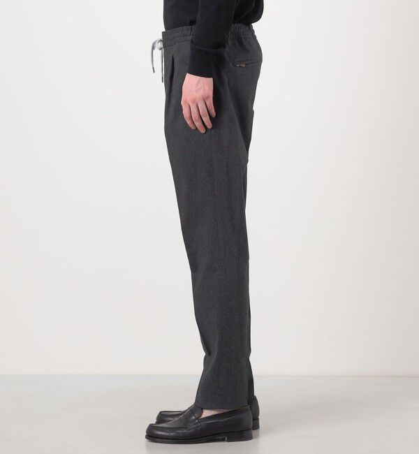 TOMORROWLAND BUYING WEAR「PT TORINO SOFT 1P JOGGER コットンストレッチ 1プリーツイージースラックス」|スラックス|