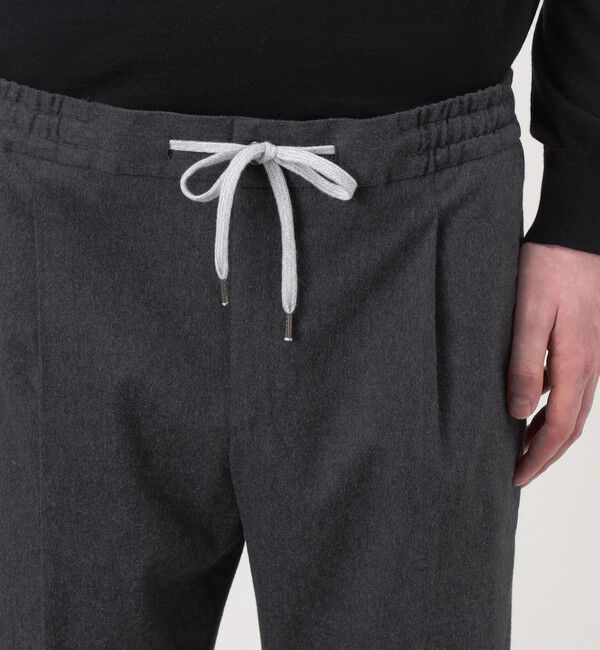 TOMORROWLAND BUYING WEAR「PT TORINO SOFT 1P JOGGER コットンストレッチ 1プリーツイージースラックス」|スラックス|